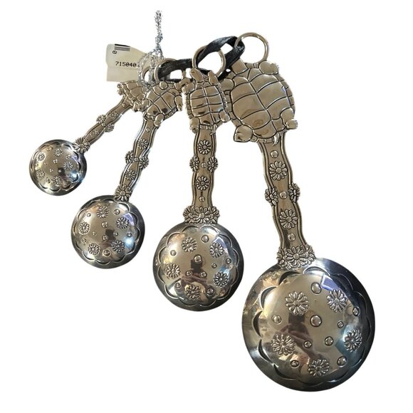 New Ganz 4-Piece Turtle Measuring Spoons Set ER21862 - Picture 5 of 5